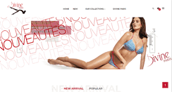 Desktop Screenshot of divine-paris.com